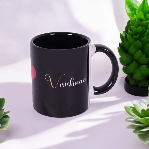 Black Name Mug 325ml - Image 3