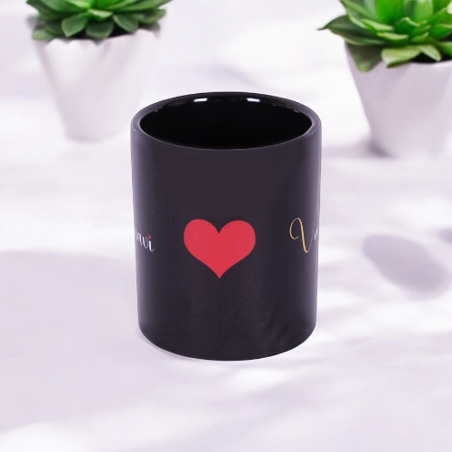 Black Name Mug 325ml - Image 2