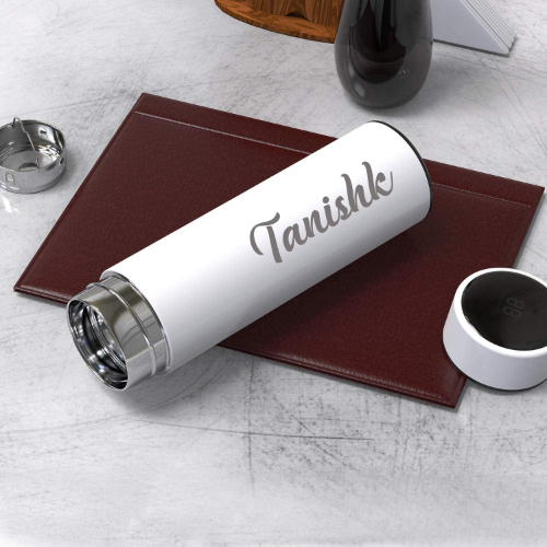 Laser Marking Temperature Bottle